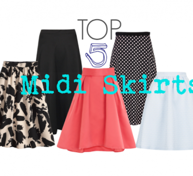 Top 5 Midi Skirts