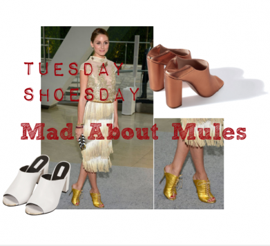 Tuesday Shoesday: Mad About Mules