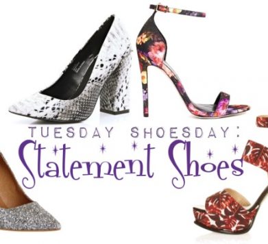 Tuesday Shoesday: Make a statement!