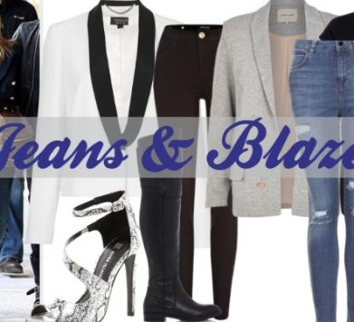 My go to look: Jeans & Blazer!