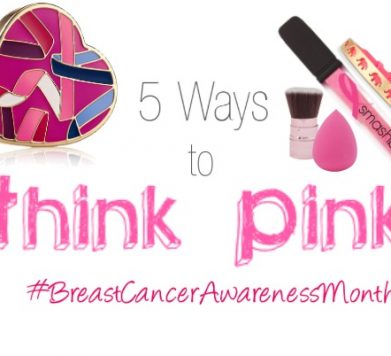 5 Ways to Think Pink for Breast Cancer Awareness Month!