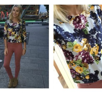 What I Wore ‘Autumn Floral & Jeans’