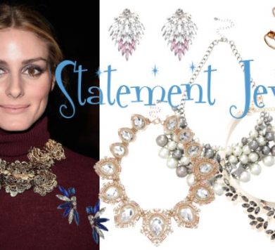 Simplest way to update an outfit? Statement Jewels!