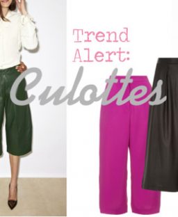 TREND ALERT: Culottes – The midi skirt’s edgier sister