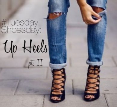 Tuesday Shoesday: Lace Up Heels Pt. 2