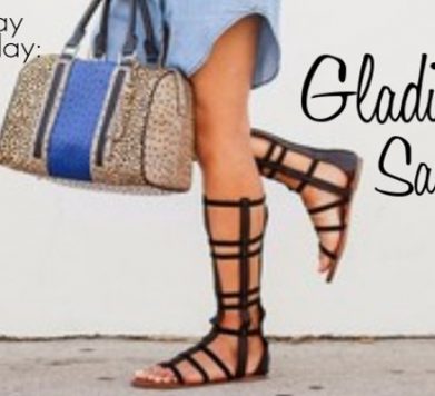 Tuesday Shoesday: Gladiator Sandals