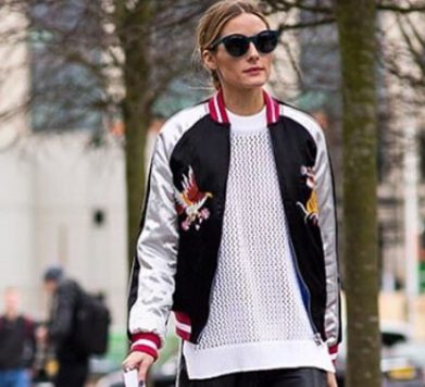 London Fashion Week Fave: Silky Bomber Jacket