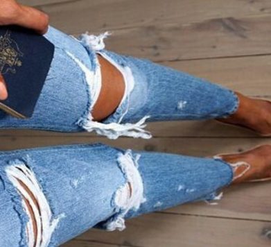 Currently Obsessed: Ripped Jeans