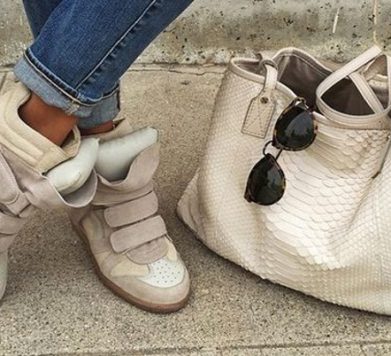 Tuesday Shoesday: Wedge Trainers for Spring