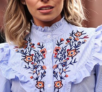 Spring Staple: The Floral Embroidered Shirt