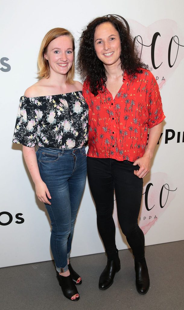 Denise O Donoghue and Roisin Burke pictured at the opening of Pippa O'Connor's POCO by Pippa Pop Up shop at Mahon Point Shopping Centre, Cork. Picture: Brian McEvoy No Repro fee for one use